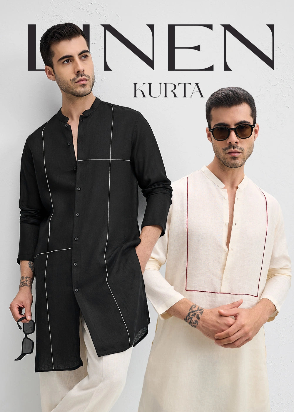 Linen kurta collection by Komal Kothari