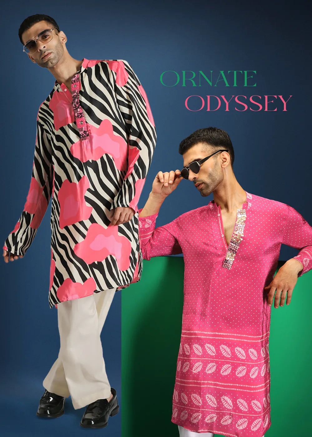 Printed Kurta by Designer Komal Kothari