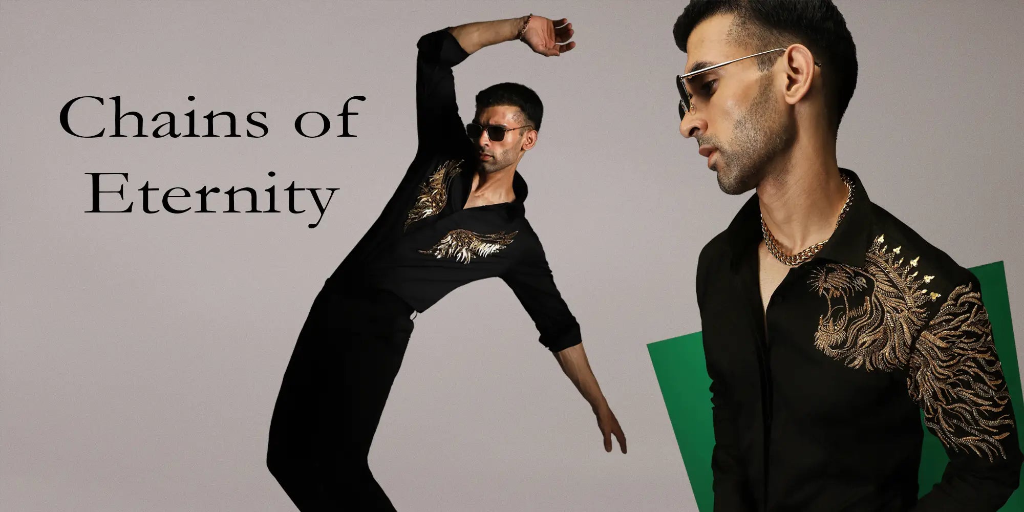 Hand Embroidered Shirts from the House of Komal Kothari