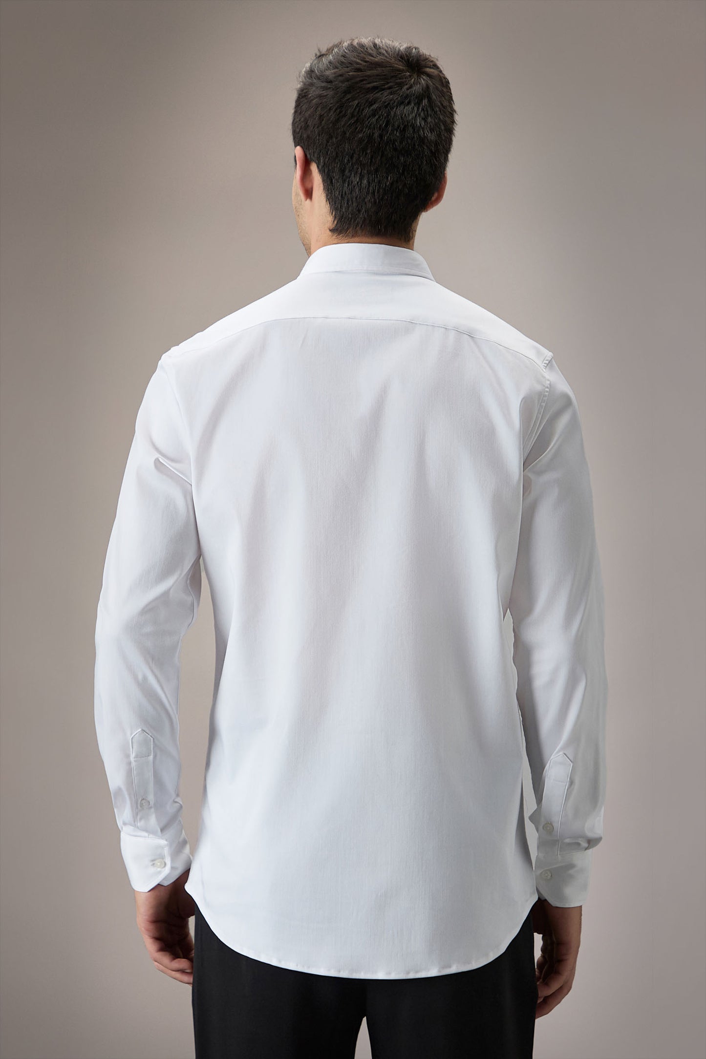 Flora And Fauna (Tiger)- Hand Embroidered Designer Shirt - White