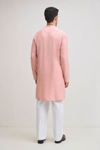 Gulab-e-basanti Kurta - Salmon Pink