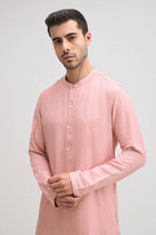 Gulab-e-basanti Kurta - Salmon Pink