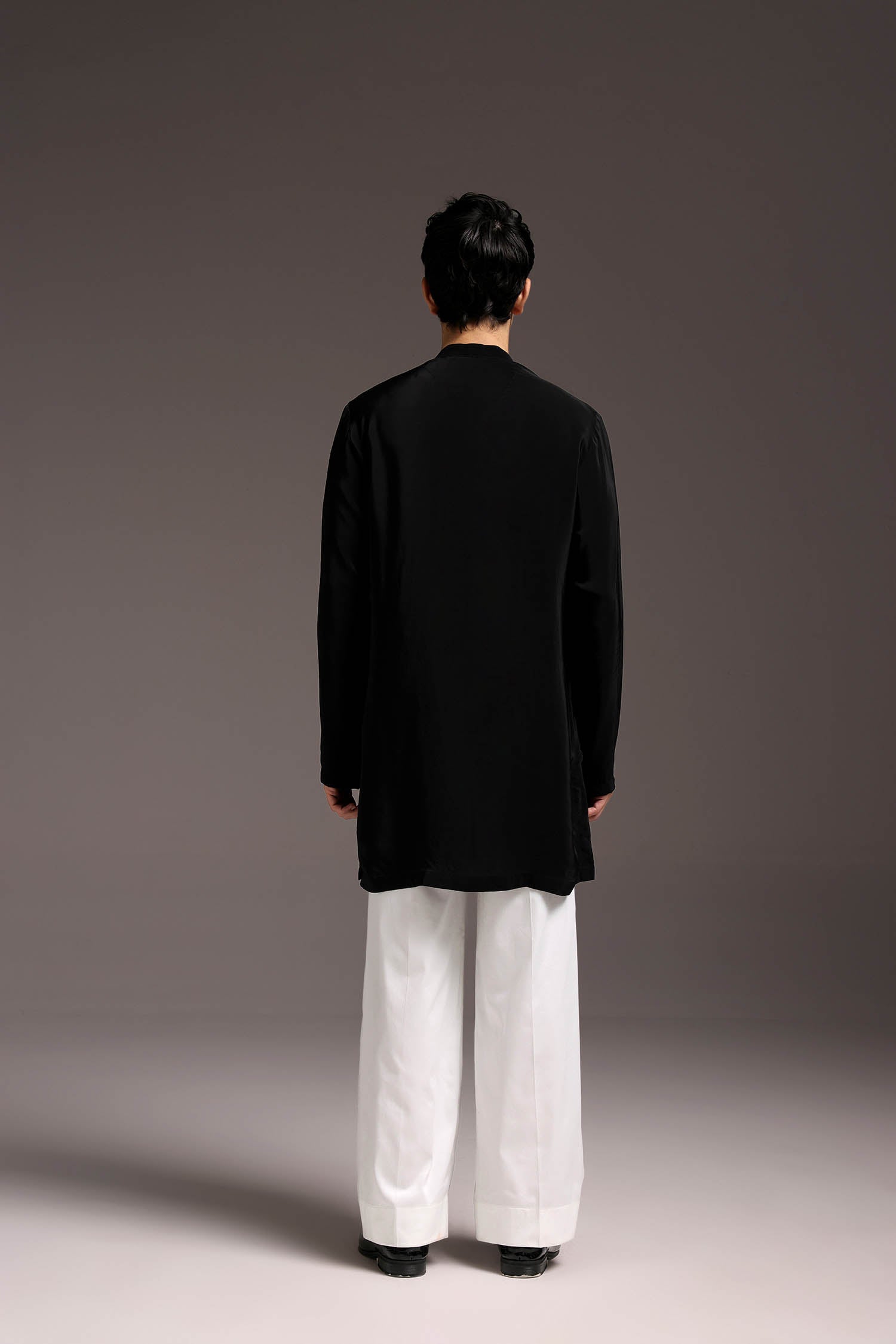 Leaflet - Hand Embroidered Designer Kurta