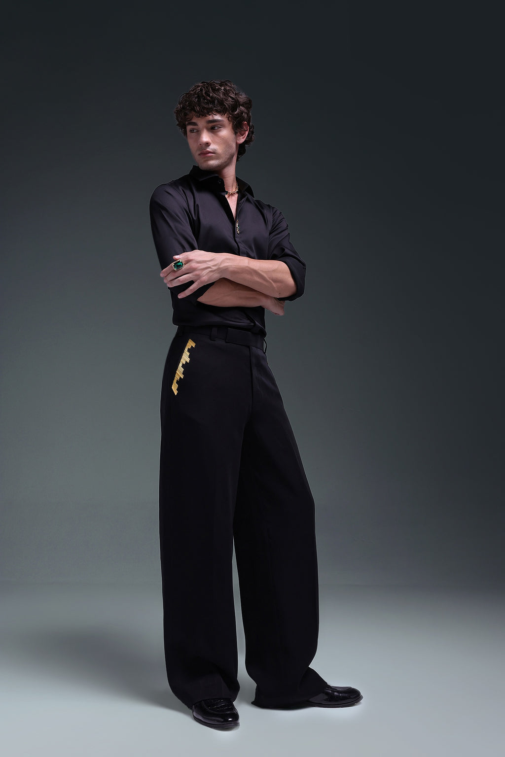 Radiance - Hand Embroidered Designer Pant