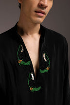 Ambi (Pasiley) - Hand Embroidered Designer Kurta