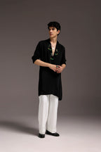 Ambi (Pasiley) - Hand Embroidered Designer Kurta