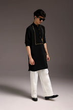 Jagged(Scorpion) - Hand Embroidered Designer Kurta