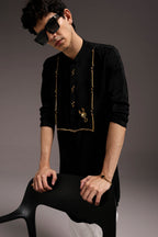 Jagged(Scorpion) - Hand Embroidered Designer Kurta