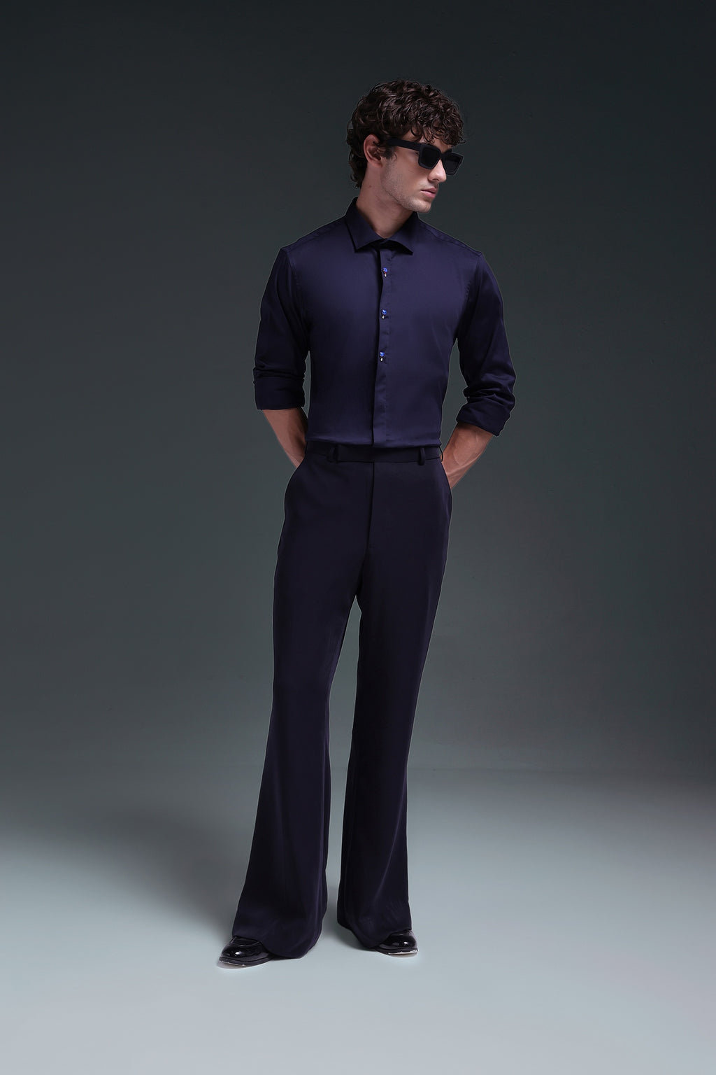 Izel - Hand Embroidered Designer Shirt