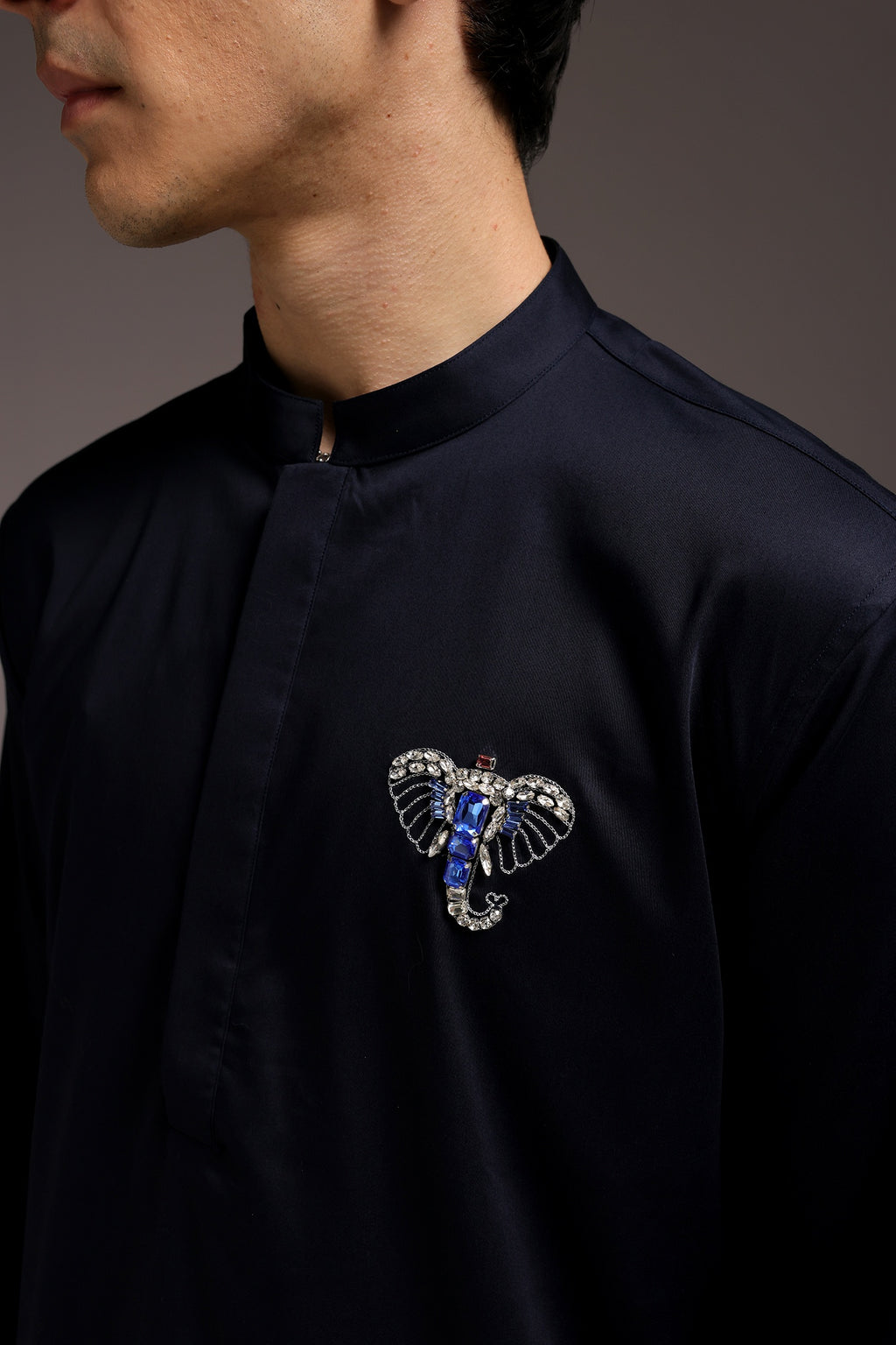 Tusk - Hand Embroidered Designer Kurta