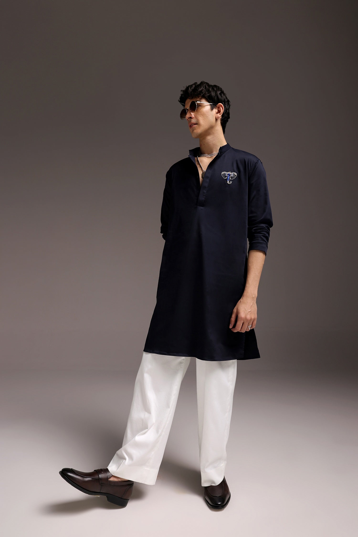 Tusk - Hand Embroidered Designer Kurta