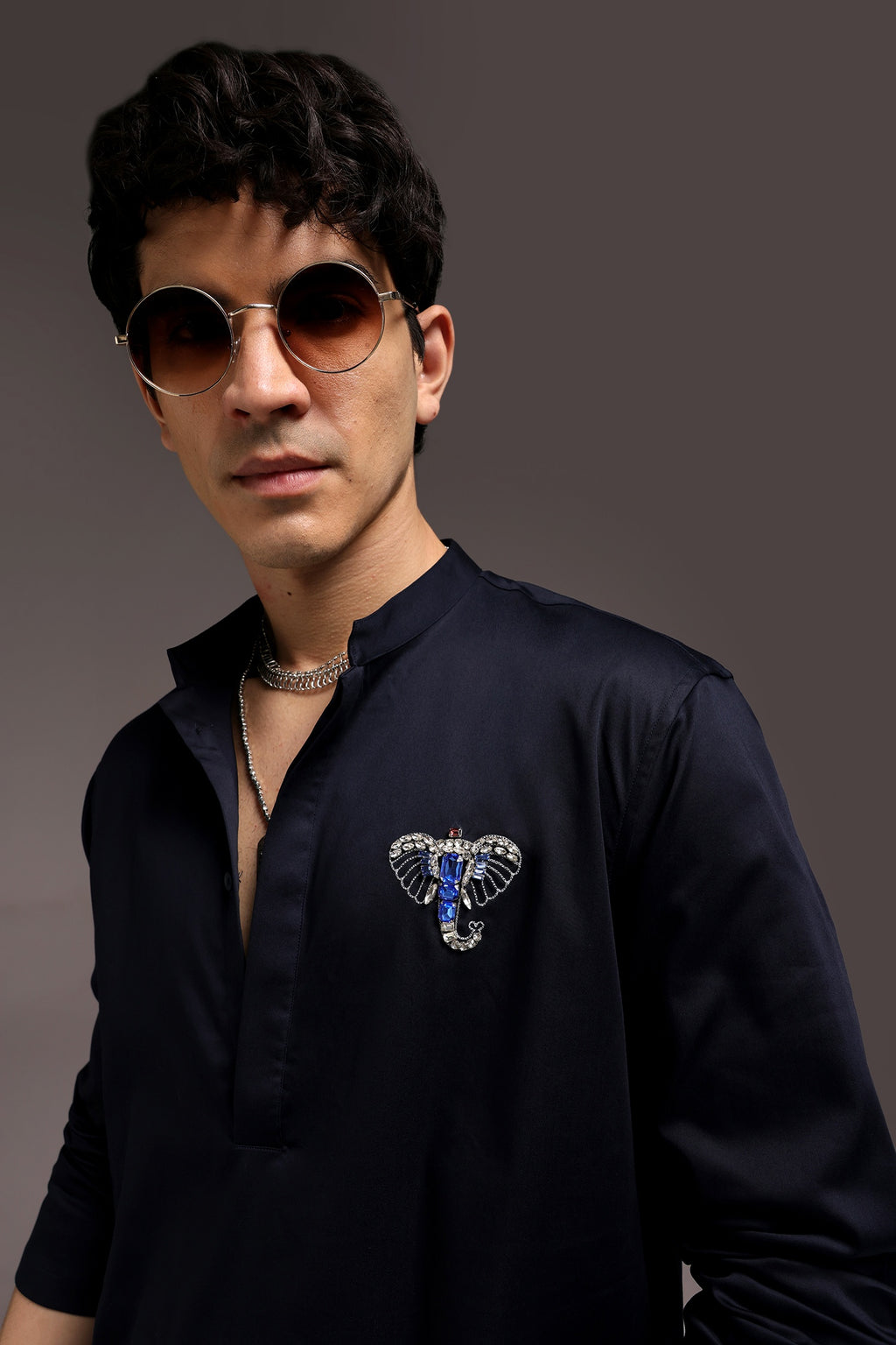 Tusk - Hand Embroidered Designer Kurta