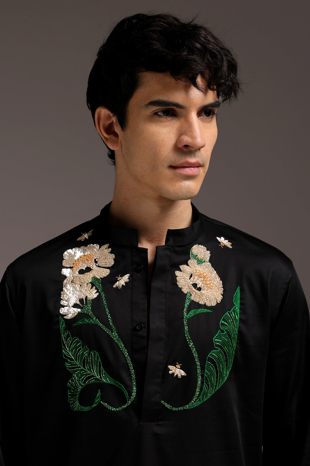 Gradenia - Hand Embroidered Designer Kurta