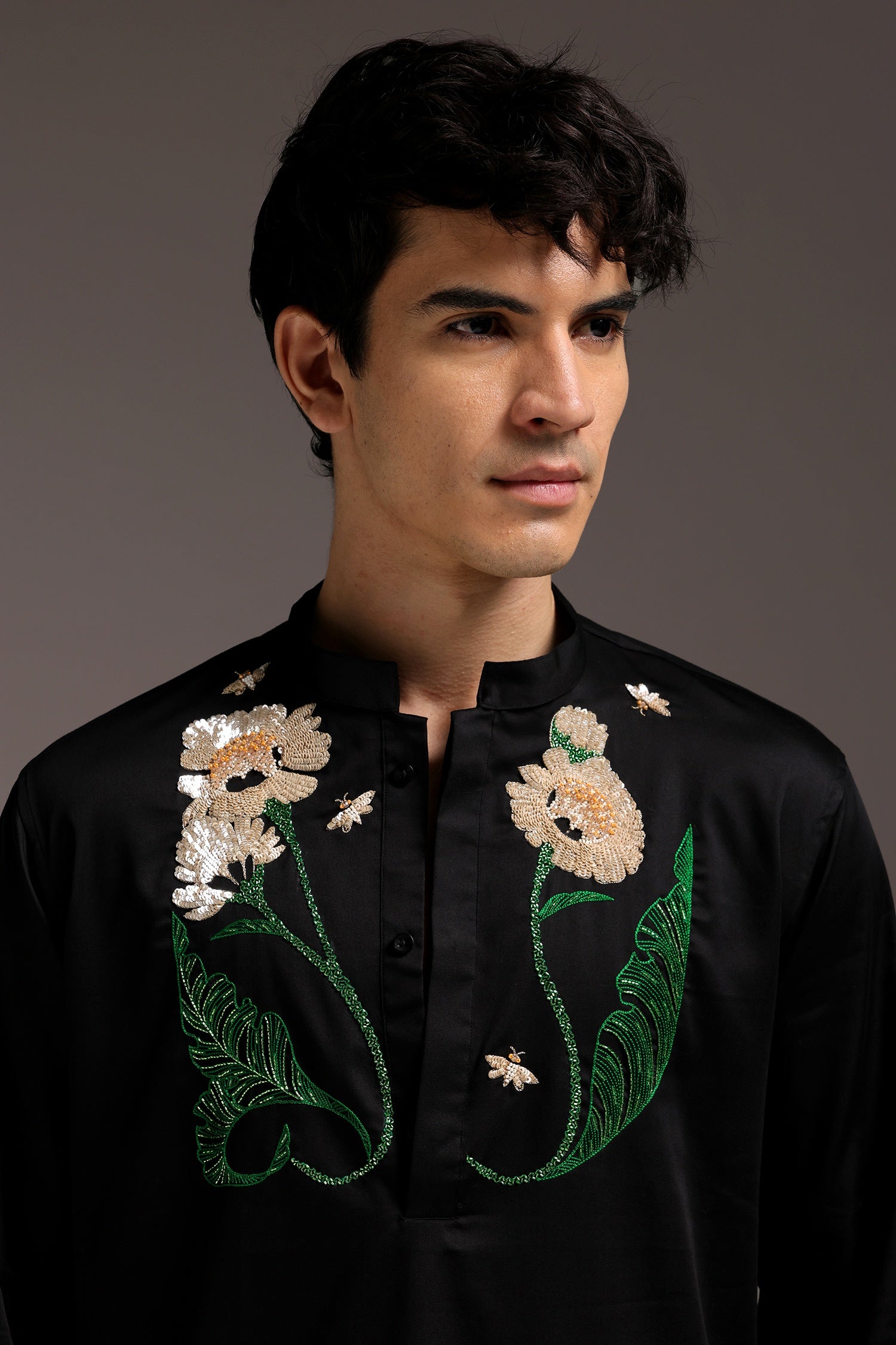 Gradenia - Hand Embroidered Designer Kurta