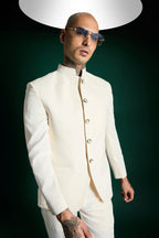 The Highness Bandhgala - Ivory