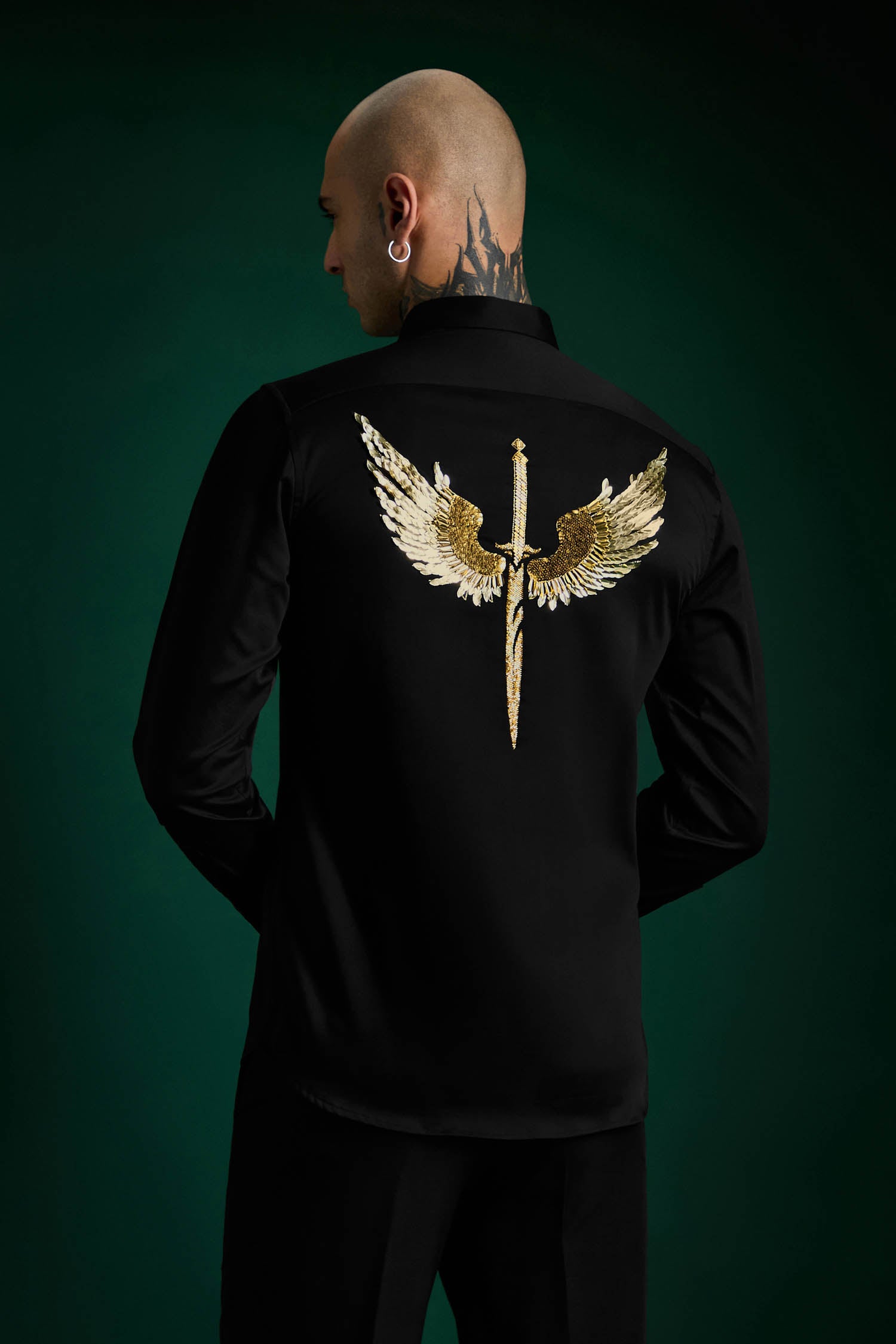 Soar - Hand Embroidered Designer Shirt