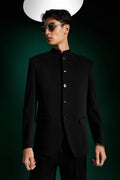 The Highness Bandhgala - Black