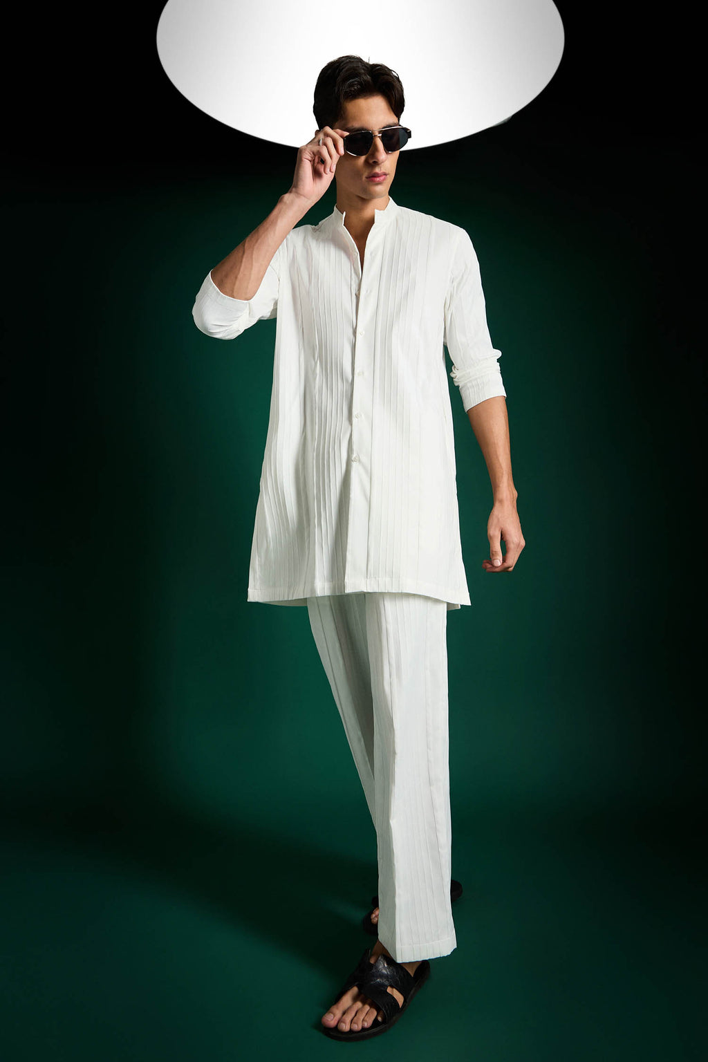 Cilia Designer Kurta Set - White