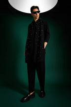 Flecked - Hand Embroidered Designer Shawl