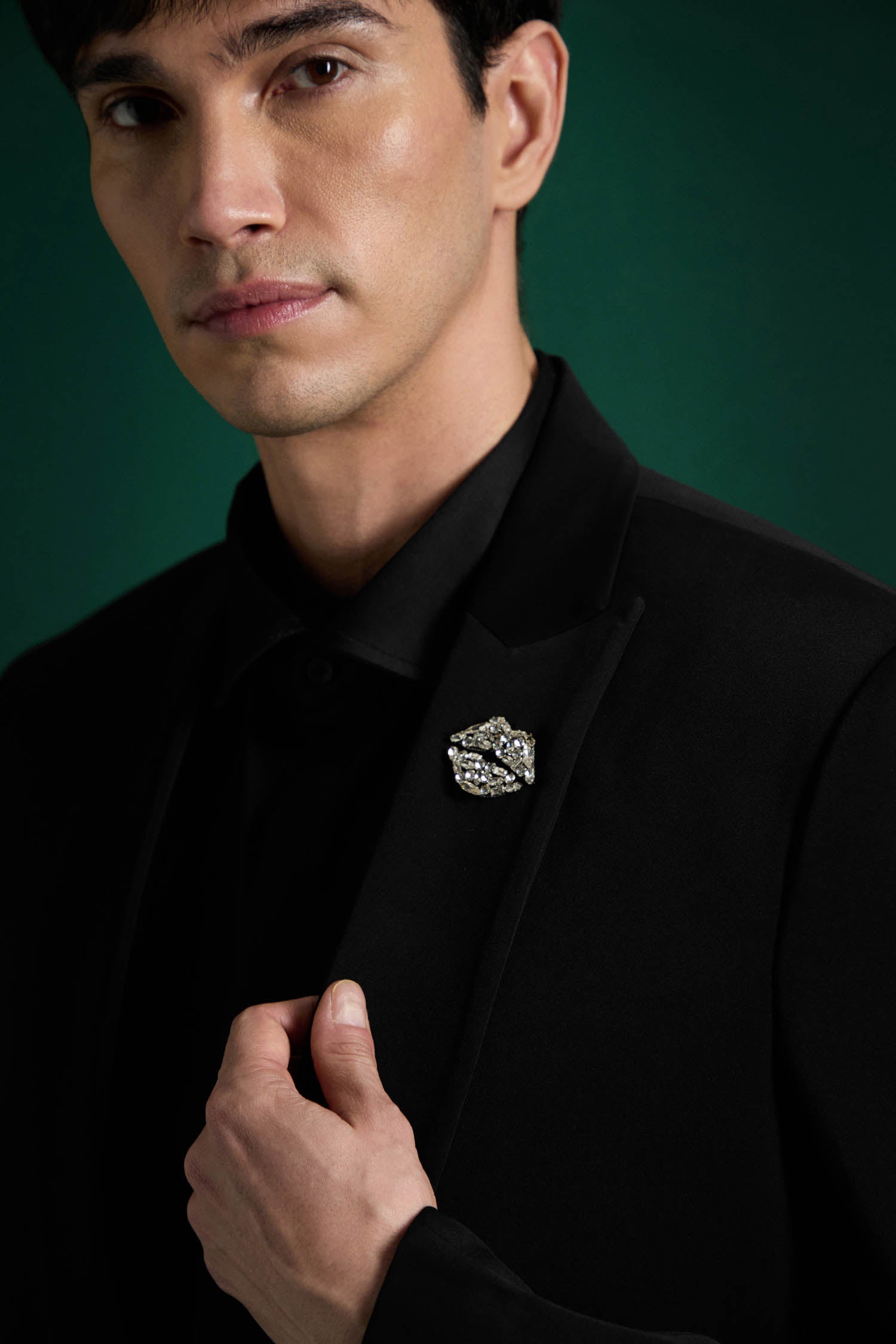 Kiss(Lips) - Hand Embroidered Designer Tuxedo