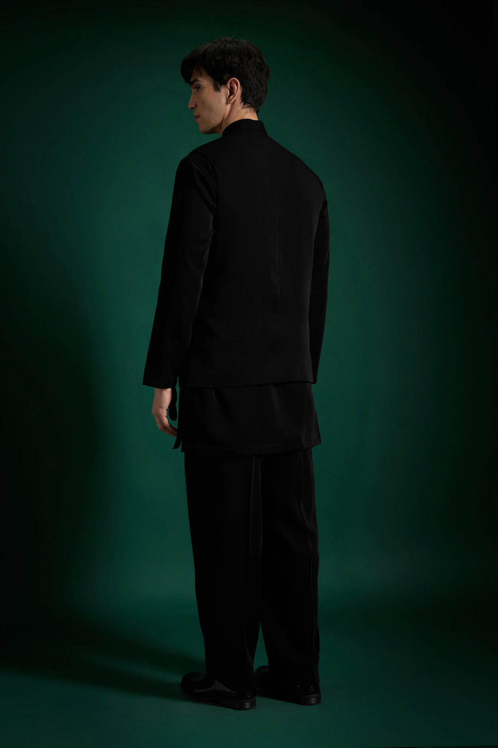 Hunter(Leopard) - Hand Embroidered Designer Bundi