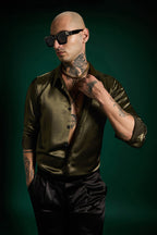 Olive Green - Designer Shirt