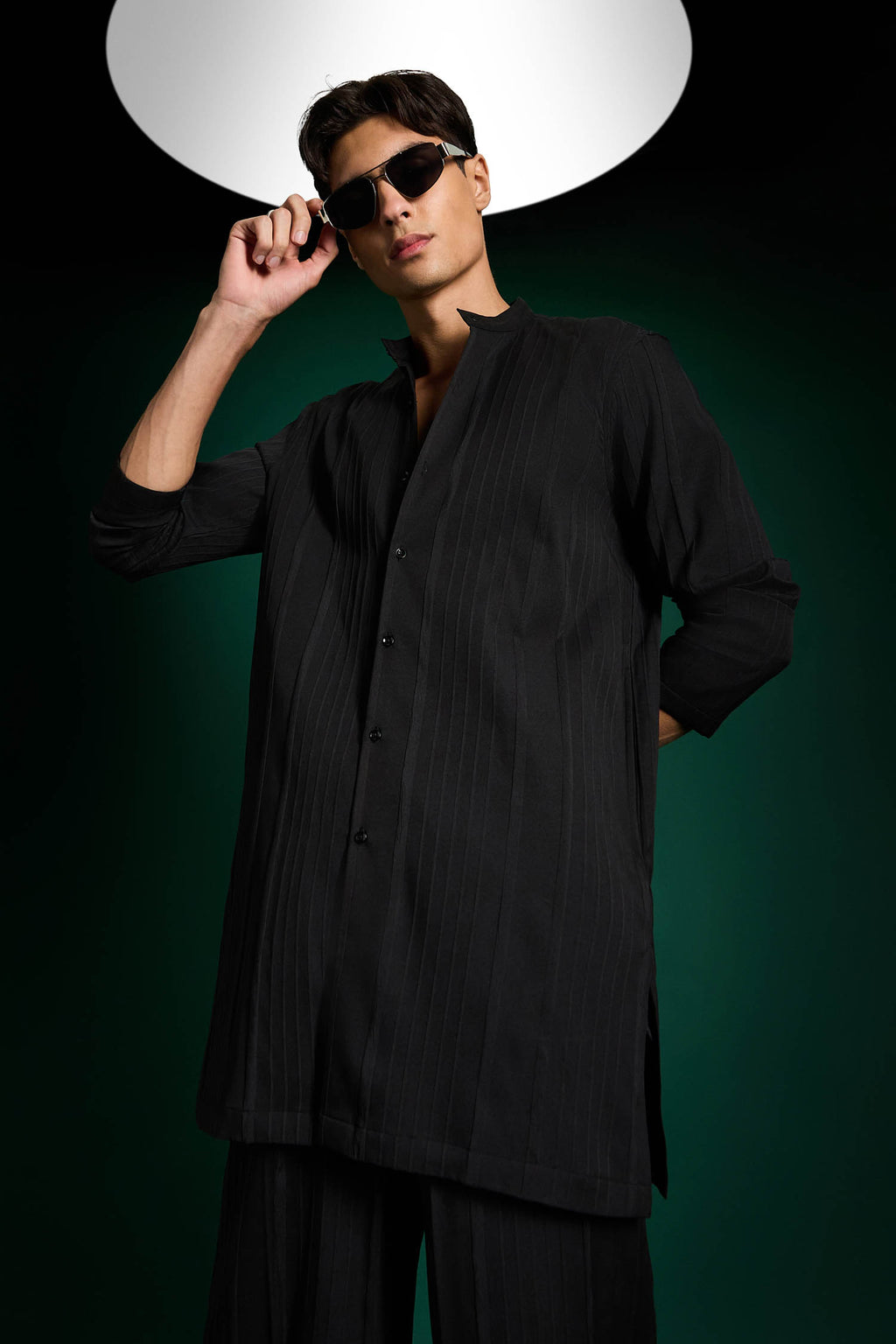 Cilia Designer Kurta Set - Black