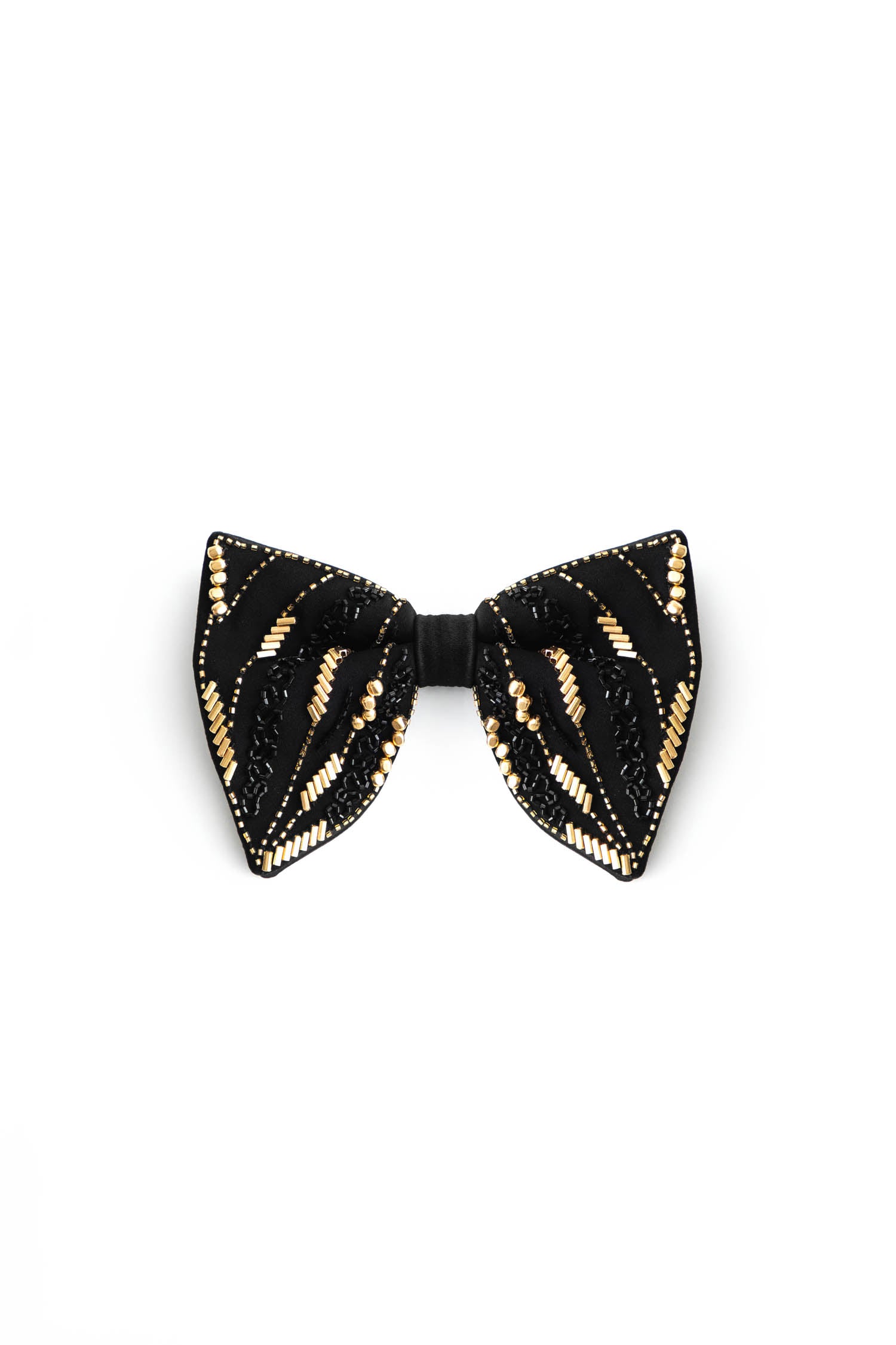 Aureate - Hand Embroidered Designer Bow-Tie