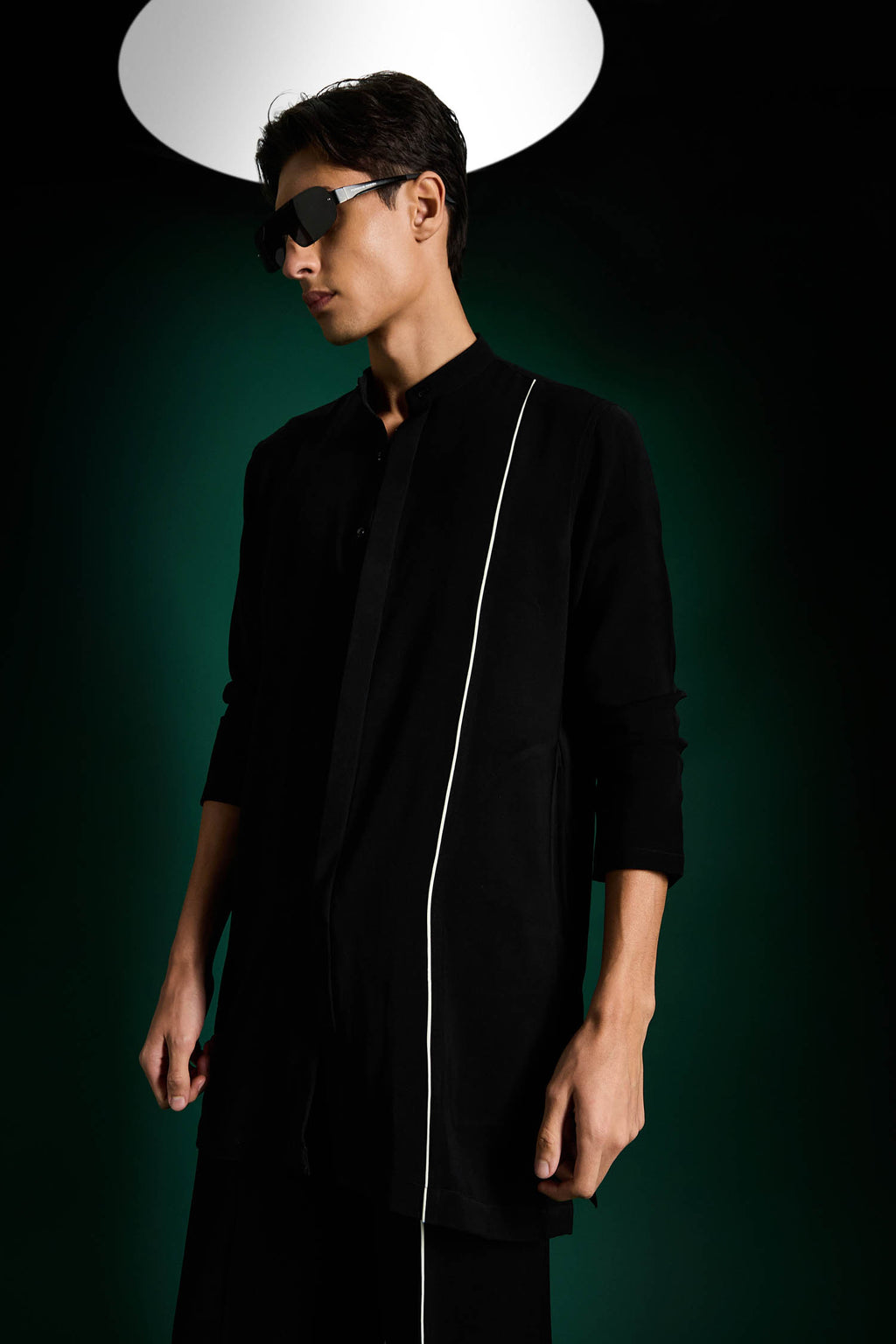 Echelon - Designer Kurta Set - Black