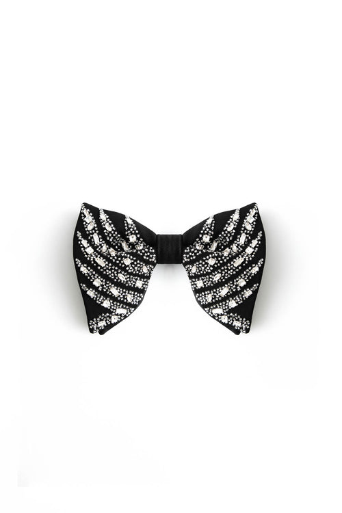 Avian - Hand Embroidered Designer Bow-Tie