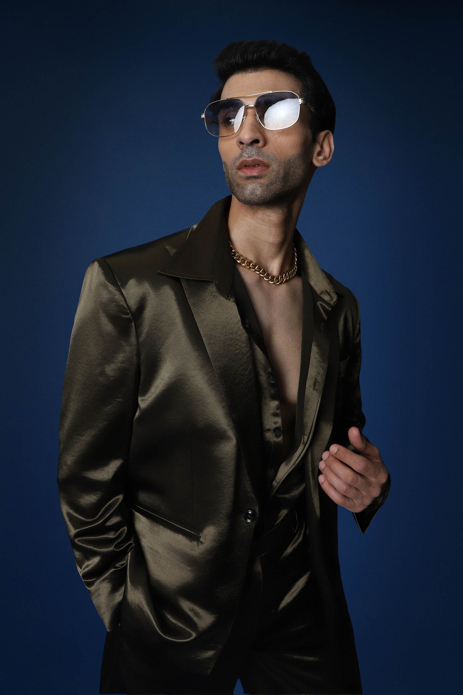 Tuxedo - Olive Green