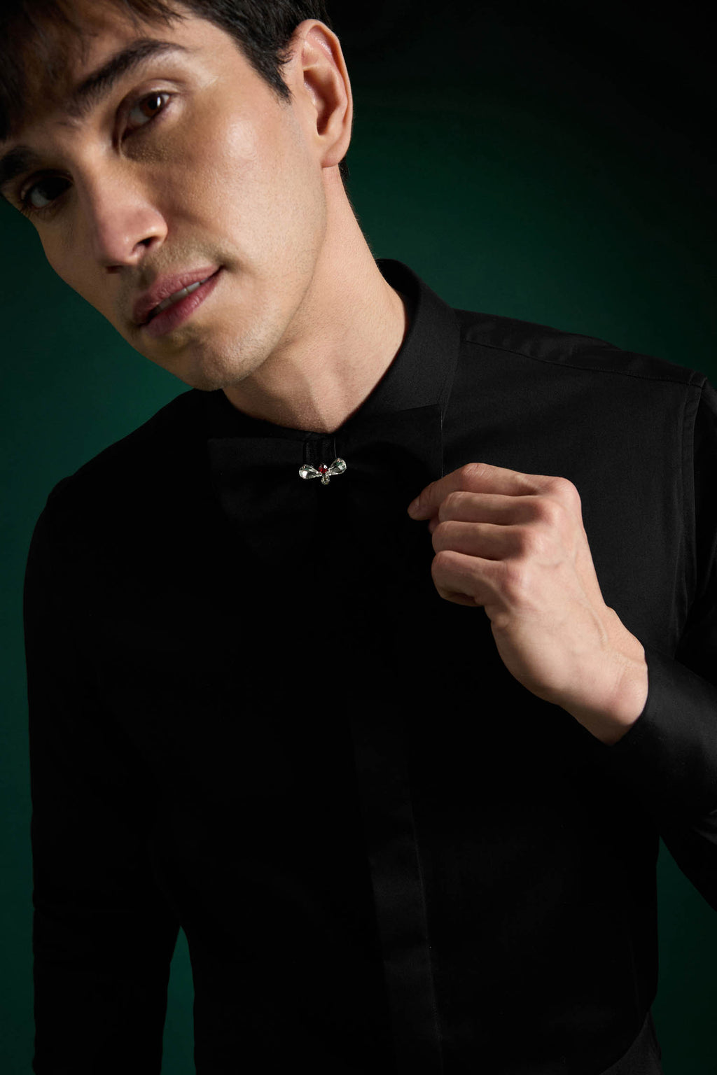 Nectar - Hand Embroidered Designer Bow-Tie