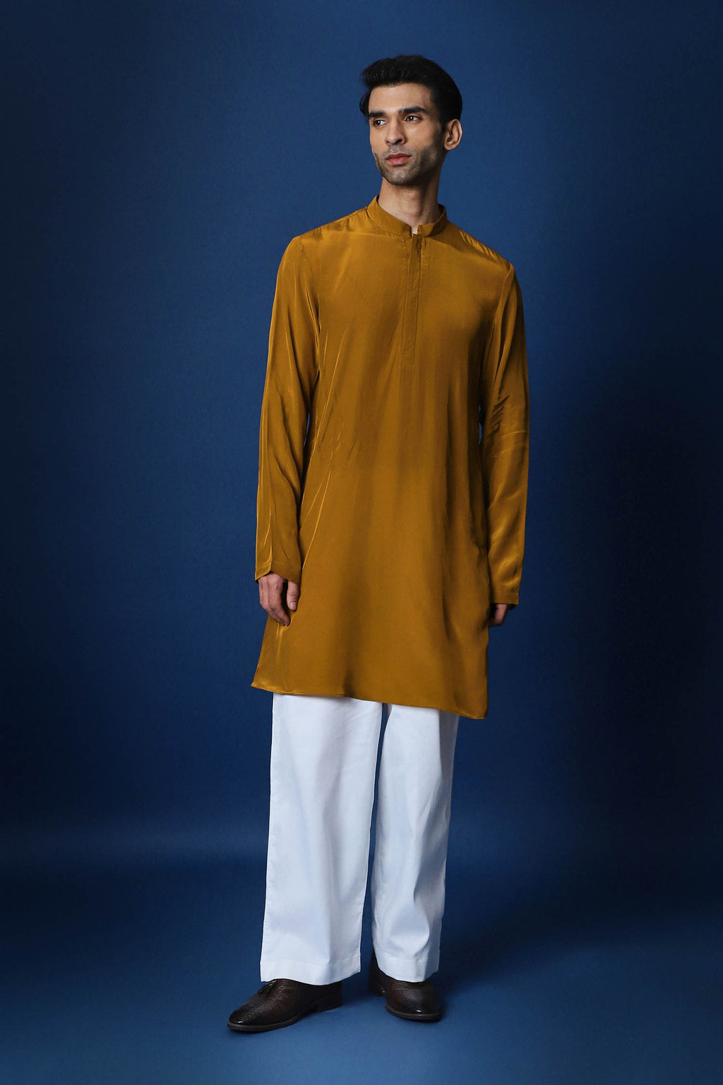 Mustard Bundi Kurta
