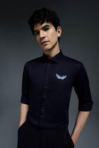 Winglet - Hand Embroidered Designer Shirt