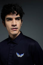 Winglet - Hand Embroidered Designer Shirt