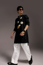 Pearl Pod - Hand Embroidered Designer Kurta