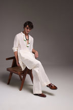 Ambi (Pasiley) - Hand Embroidered Designer Kurta