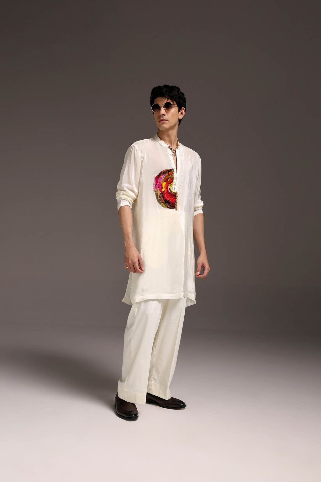 Spectrum - Hand Embroidered Designer Kurta