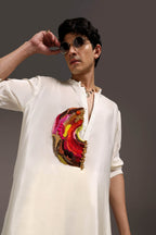 Spectrum - Hand Embroidered Designer Kurta