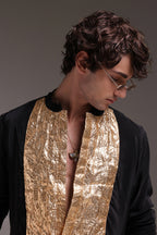 Black Lumpi - Hand Embroidered Designer Kurta