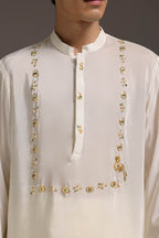 Wade - Hand Embroidered Designer Kurta