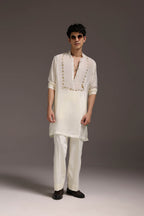 Wade - Hand Embroidered Designer Kurta