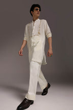 Wade - Hand Embroidered Designer Kurta