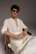 Wade - Hand Embroidered Designer Kurta