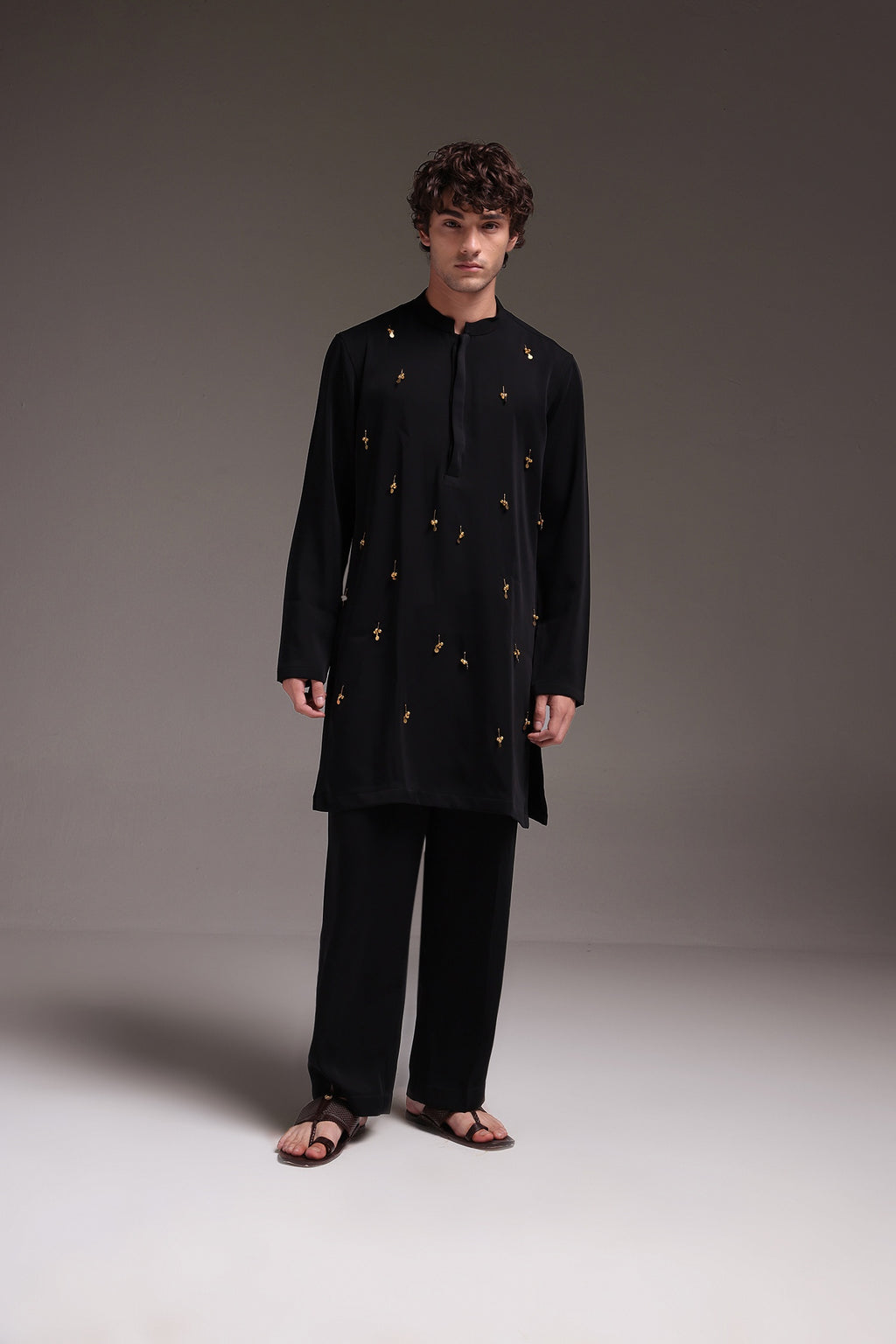 Jingle(Ghungru) - Hand Embroidered Designer Kurta Set