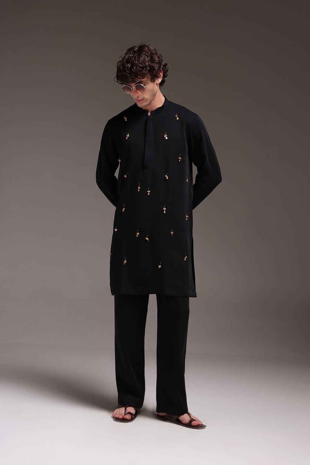 Jingle(Ghungru) - Hand Embroidered Designer Kurta Set