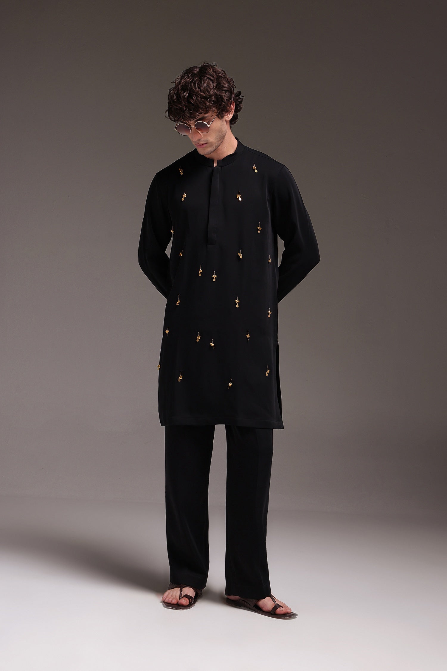 Jingle(Ghungru) - Hand Embroidered Designer Kurta Set