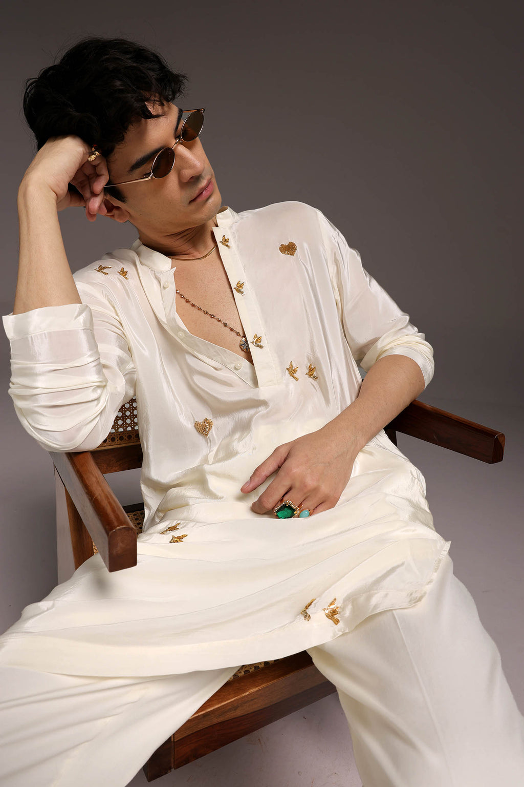 Soul - Hand Embroidered Designer Kurta