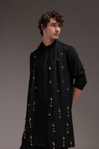 Tinkle - Hand Embroidered Designer Shawl