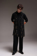 Tinkle - Hand Embroidered Designer Shawl